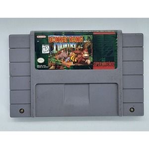 Donkey Kong Country (Super Nintendo Entertainment System, 1994) Authentic Tested